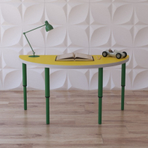 Стол растущий на регулируемых ножках «Половинка» - «globural.ru» - Чайковский