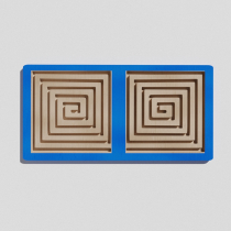 Такт-панель "Синий лабиринт № 3" - «globural.ru» - Чайковский