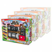 Магнитный конструктор Транспорт "Смешай и собери". Серия Поезда Комплект на группу - «globural.ru» - Чайковский