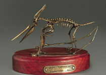 Модель скелета птерозавра Pteranodon - «globural.ru» - Чайковский