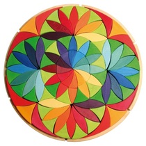 Набор для творческого конструирования орнамент в круге "Цветы" - «globural.ru» - Чайковский