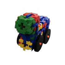 Набор для конструирования «Строительные интерактивные блоки стандарт» Комплект №3 "Машинка с колесами" - «globural.ru» - Чайковский