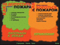 Основы пожарной  безопасности. (Электронное учебное пособие по курсу ОБЖ) - «globural.ru» - Чайковский