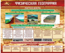 Стенд "Физическая география. Литосфера" (вариант 1) - «globural.ru» - Чайковский