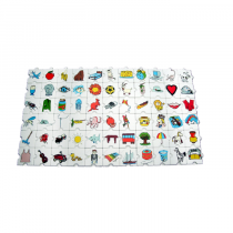 Образовательный конструктор "Мои первые слова" 66 деталей - «globural.ru» - Чайковский