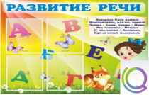 Стенд "Развитие речи" (вариант 1) - «globural.ru» - Чайковский