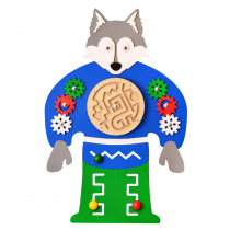 Бизиборд «Волчок- Серый Бочок» - «globural.ru» - Чайковский