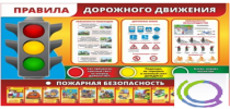 Стенд "Правила дорожного движения" (вариант 2) - «globural.ru» - Чайковский