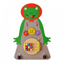 Бизиборд «Лягушка- Квакушка» - «globural.ru» - Чайковский