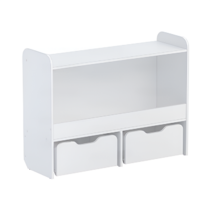 Стеллаж для игрушек и пособий "Росток 1" (белый) - «globural.ru» - Чайковский