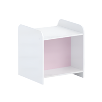 Стеллаж для пособий 6 (белый/зефир) - «globural.ru» - Чайковский