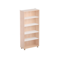 Шкаф-стеллаж (бук/белый) - «globural.ru» - Чайковский