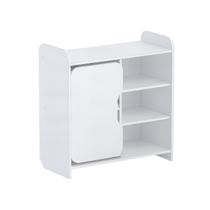 Тумба для игрушек и пособий "Росток 2" (белый) - «globural.ru» - Чайковский