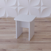Табурет «Белый кубик» - «globural.ru» - Чайковский