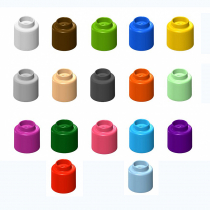  Элемент конструктора одиночный одноцветный Color Blocks 100 штук - «globural.ru» - Чайковский