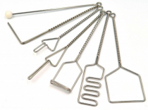 Комплект "Постановочные зонды с витыми ручками шариковый зонд на тонкой ручке" (7 штук) - «globural.ru» - Чайковский