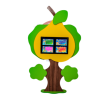 Интерактивная напольная пристенная доска «Груша» - «globural.ru» - Чайковский