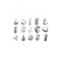 Комплект гипсовых моделей геометрических тел  - «globural.ru» - Чайковский