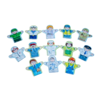 Набор рукавичек "Профессии"  - «globural.ru» - Чайковский