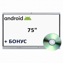 Интерактивная панель 75" (Android) - «globural.ru» - Чайковский