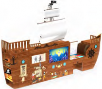 Интерактивный комплекс «Пиратский Корабль» - «globural.ru» - Чайковский