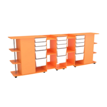 Модульные стеллажи 'Робик 002' - «globural.ru» - Чайковский