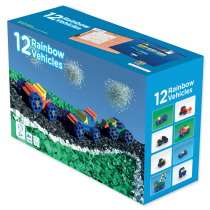 Конструктор "Машины. Радуга" 140 деталей - «globural.ru» - Чайковский