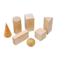 Набор "Тела геометрические" (дерево) - «globural.ru» - Чайковский