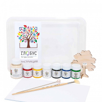 Набор ЭБРУ standart 6 цветов - «globural.ru» - Чайковский