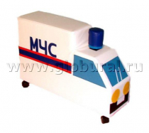 Напольная мягкая игрушка «МЧС» каталка - «globural.ru» - Чайковский