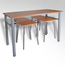 Обеденная группа четырехместная с табуретами - «globural.ru» - Чайковский