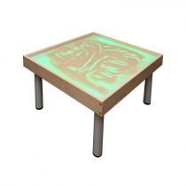 Столик на ножках для рисования песком Радуга. Подсветка RGB - «globural.ru» - Чайковский