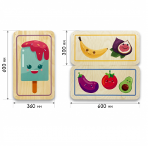 Набор стеновых панелей «Милая еда - Радуга вкуса» - «globural.ru» - Чайковский