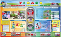 Стенд "Уголок безопасности дорожного движения" для 1-11 классов - «globural.ru» - Чайковский