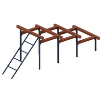 Элементы полосы препятствий "Разрушенная лестница" - «globural.ru» - Чайковский