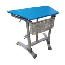 Стол ученический одноместный трапецевидный на газовом лифте (р.гр. №2-6) - «globural.ru» - Чайковский