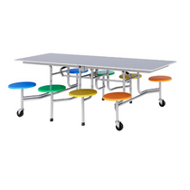 Cтол обеденный складной Mobi на 8 персон - «globural.ru» - Чайковский