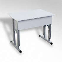 Стол 'Архимед ТР' 1-х местный регулируемый с эргономичной столешницей  - «globural.ru» - Чайковский