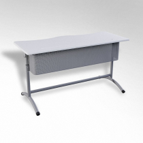 Стол 'Формула ТР' 2-х местный регулируемый - «globural.ru» - Чайковский