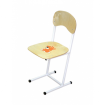 Стул детский нерегулируемый "Дошколенок" с рисунком  гр. 2 - «globural.ru» - Чайковский