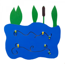 Декоративно-развивающая панель «Пруд» (вариант 1) - «globural.ru» - Чайковский