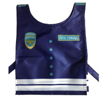 Жилет ролевой: Инспектор ДПС - «globural.ru» - Чайковский