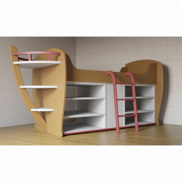 Детская кровать-чердак «Корабль» - «globural.ru» - Чайковский