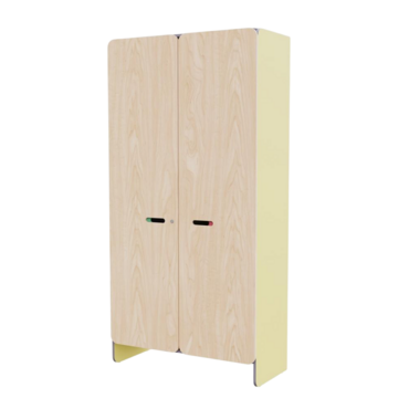 Шкаф под инвентарь из коллекции «НЕГА» (цвет желтый) - «globural.ru» - Чайковский