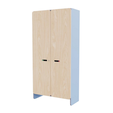 Шкаф под инвентарь из коллекции «НЕГА» (цвет голубой) - «globural.ru» - Чайковский