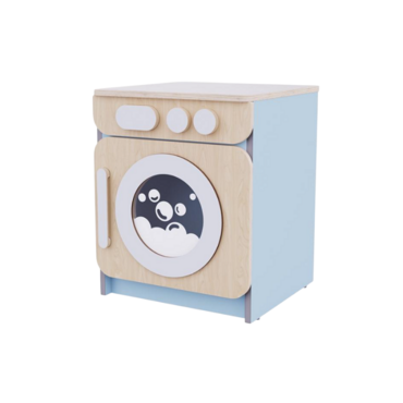 Стиральная машина из коллекции «НЕГА» (голубой) - «globural.ru» - Чайковский