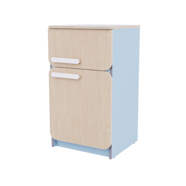 Холодильник из коллекции «НЕГА» (голубой) - «globural.ru» - Чайковский