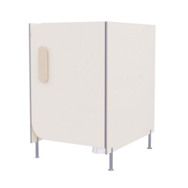 Гигиеническая кабинка из коллекции «НЕГА» (цвет бежевый) - «globural.ru» - Чайковский