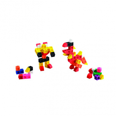 Математические кубики, 2 см. Набор с заданиями для конструирования.  - «globural.ru» - Чайковский