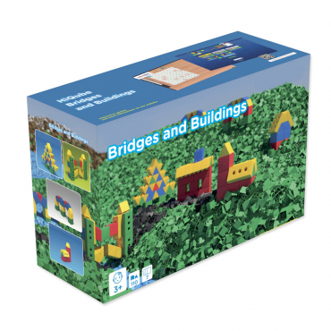 Конструктор "Здания и мост" 110 Деталей - «globural.ru» - Чайковский